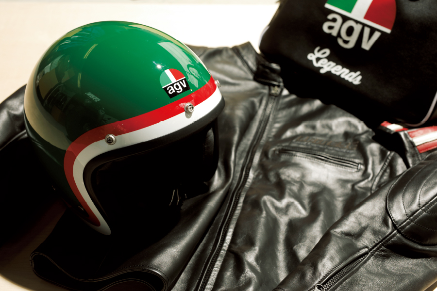 agv ヴィンテージ ヘルメット 80年代 - セキュリティ・セーフティ